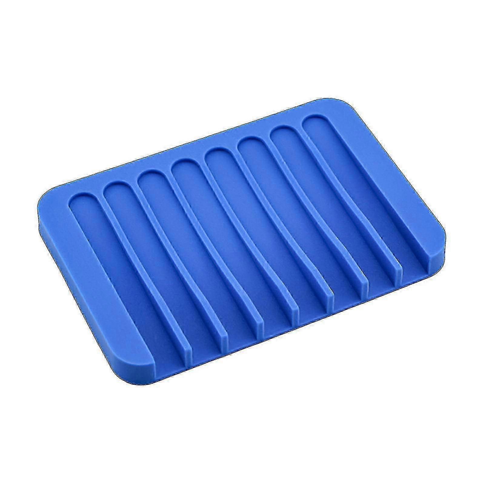 Creative Comb-Shaped Flexible Silicone Soap Tray for Storing Soap at Home - Suitable for Various Brands