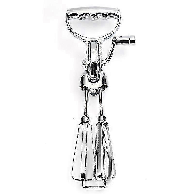 Efficient Manual Egg Beater with Handle for Mixing and Whipping