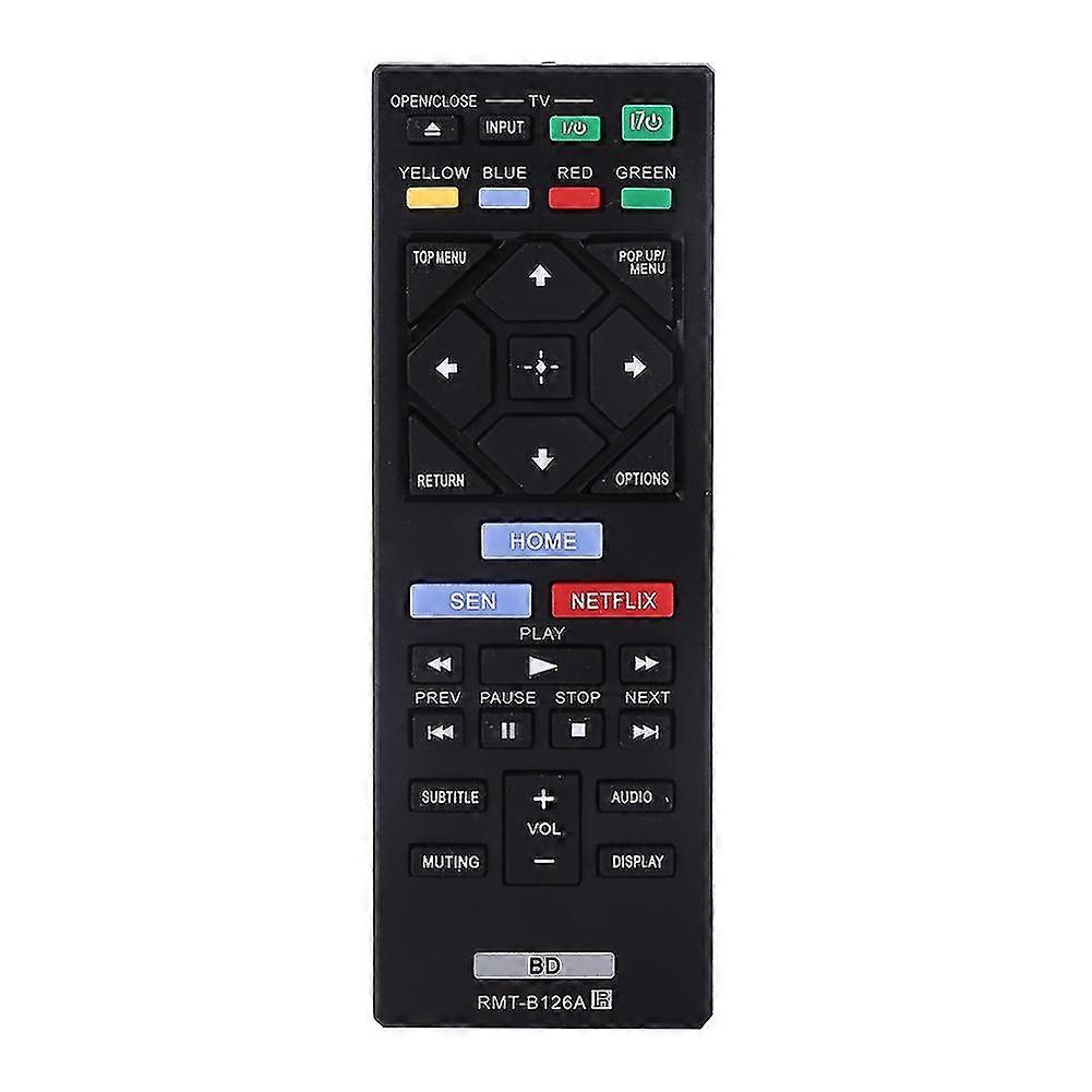 1Pc New Stylish RMT-B126A Remote Control Black Replacement Controller For Sony Blu Ray