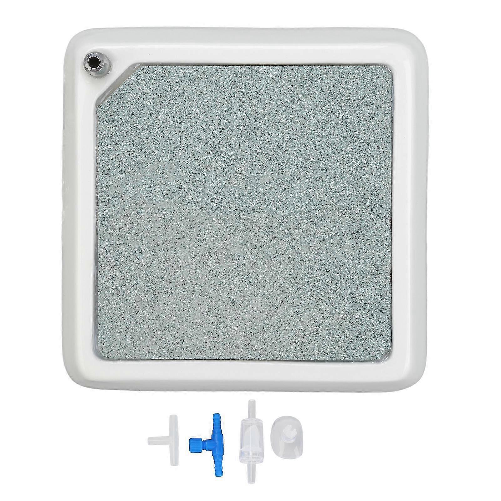 Aquarium Air Stone Disc High Dissolved Oxygen Fine Bubbles Diffuser for Fish Tanks 9.5cm/3.7in