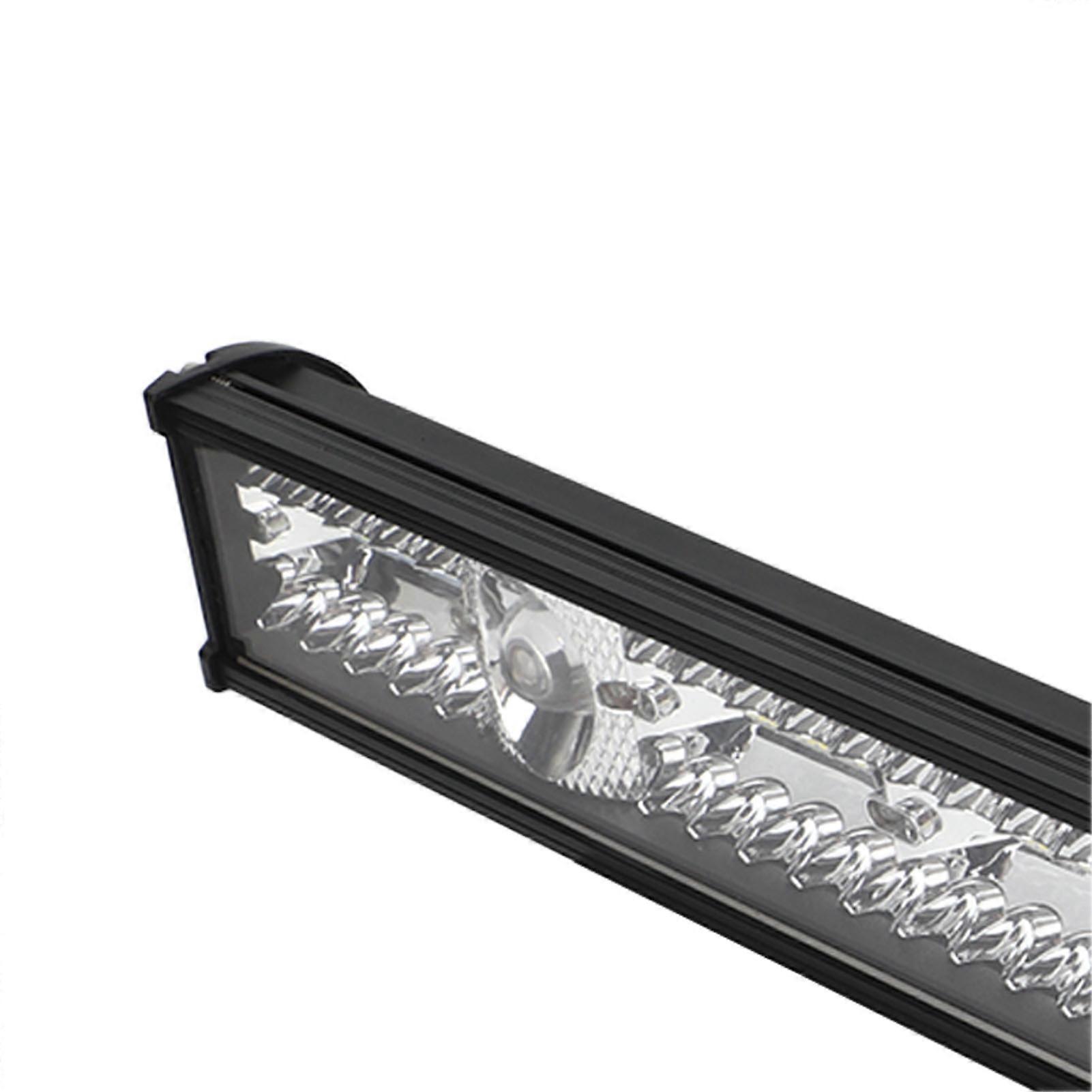 16in LED Work Light Bar Universal IP67 Waterproof Shock Resistant Strobe Warning Lamp for 10V‑30V Vehicles