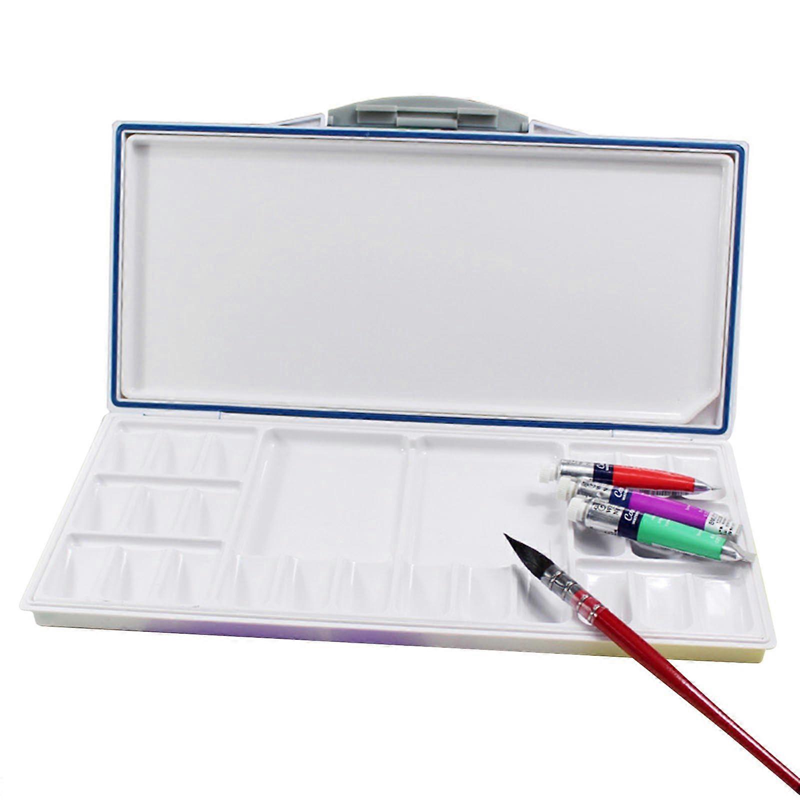 Foldable Watercolor Palette with 2 Additional Spacious Mixing Areas for Artists, Painters, Hobbyists
