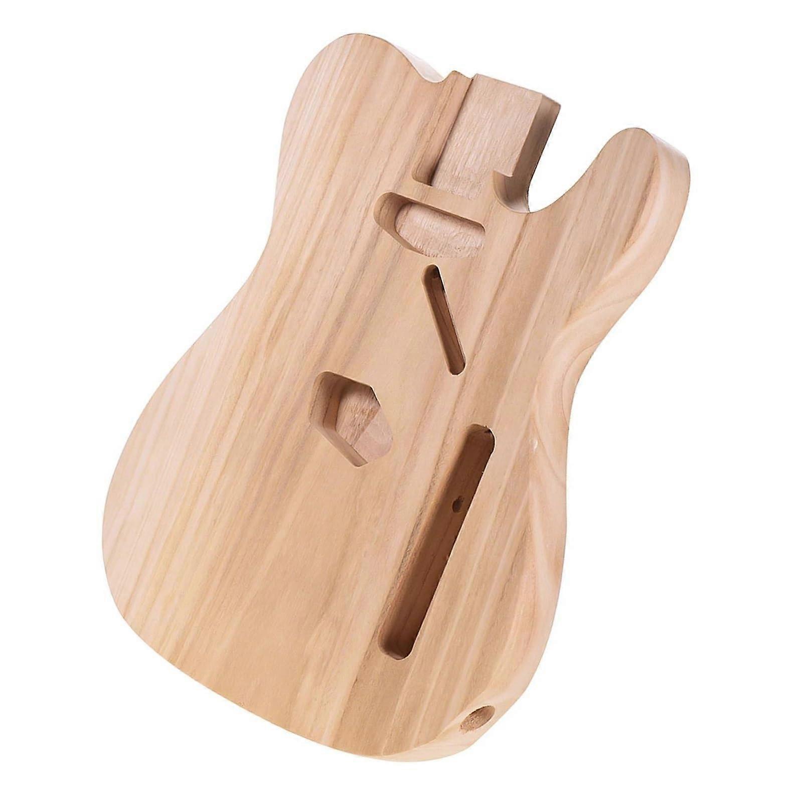 Unfinished Guitar Body Sycamore Wood Blank For DIY Guitar Building And Custom Projects