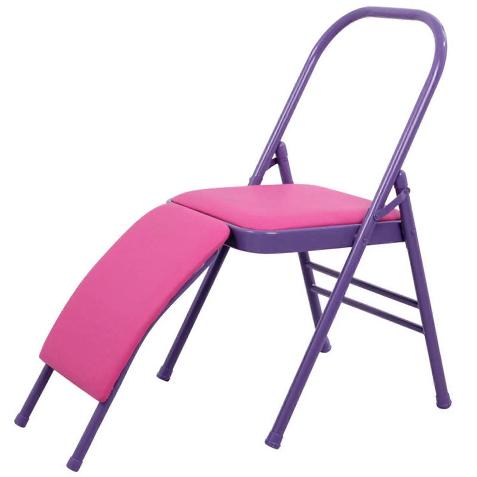 Multifunctional Folding Yoga Chair with Removable Lumbar Support – Durable Yoga Equipment for Hip and Leg Exercises, Hip Workouts 09