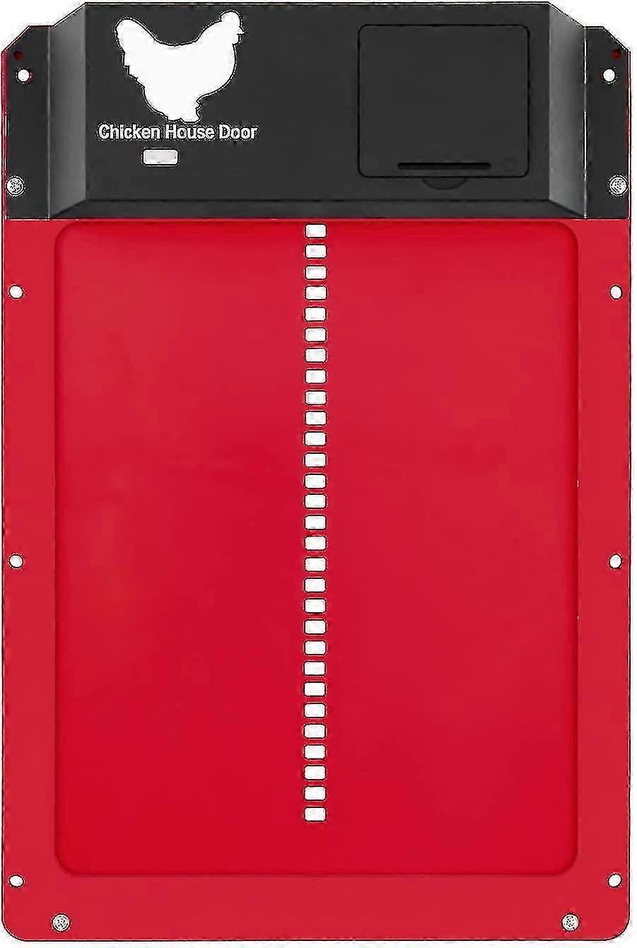 Porta automatica per pollaio con sensore di luce mattutina e serale