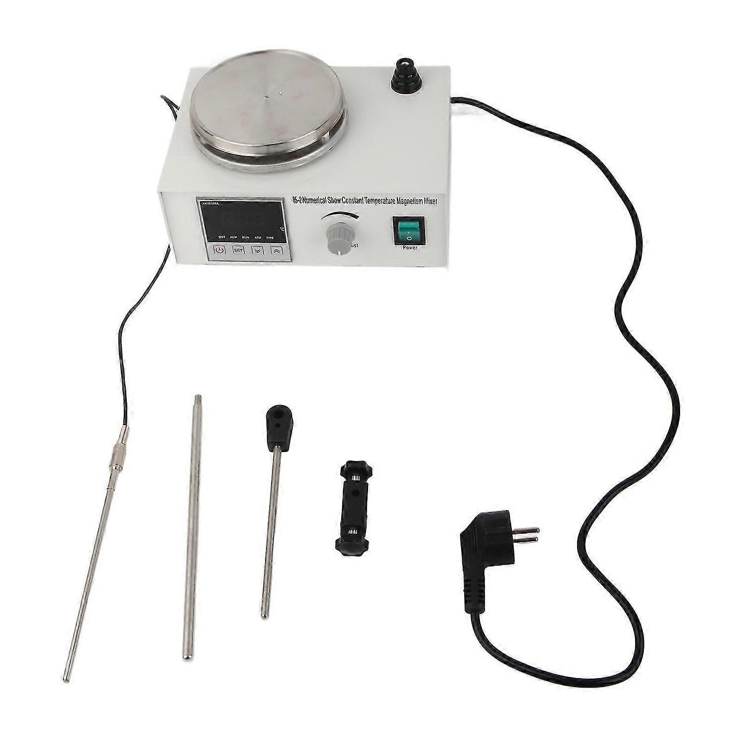 Digital Display Magnetic Stirrer Constant Temperature Heating Magnetic Hot Plate Mixer for Laboratory EU Plug 220V