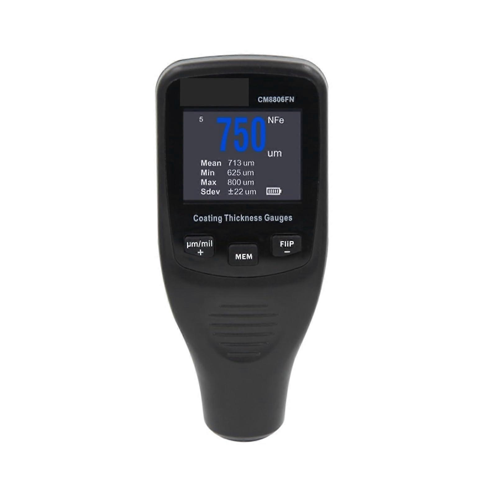 Dickenmessgeraet CM8806FN Digital Coating Thickness Tester For Auto Body Paint Fe/NFe 50 Mil 1250 Um