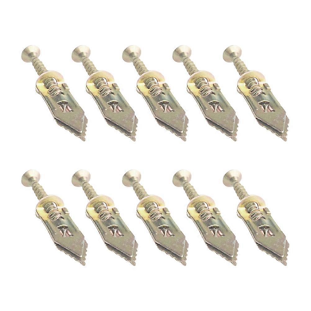 Self Drilling Plasterboard Screws with Metal Expansion Anchors for Drywall Fixing – Rust Resistant, High Hardness Gypsum Board Fasteners for Indoor