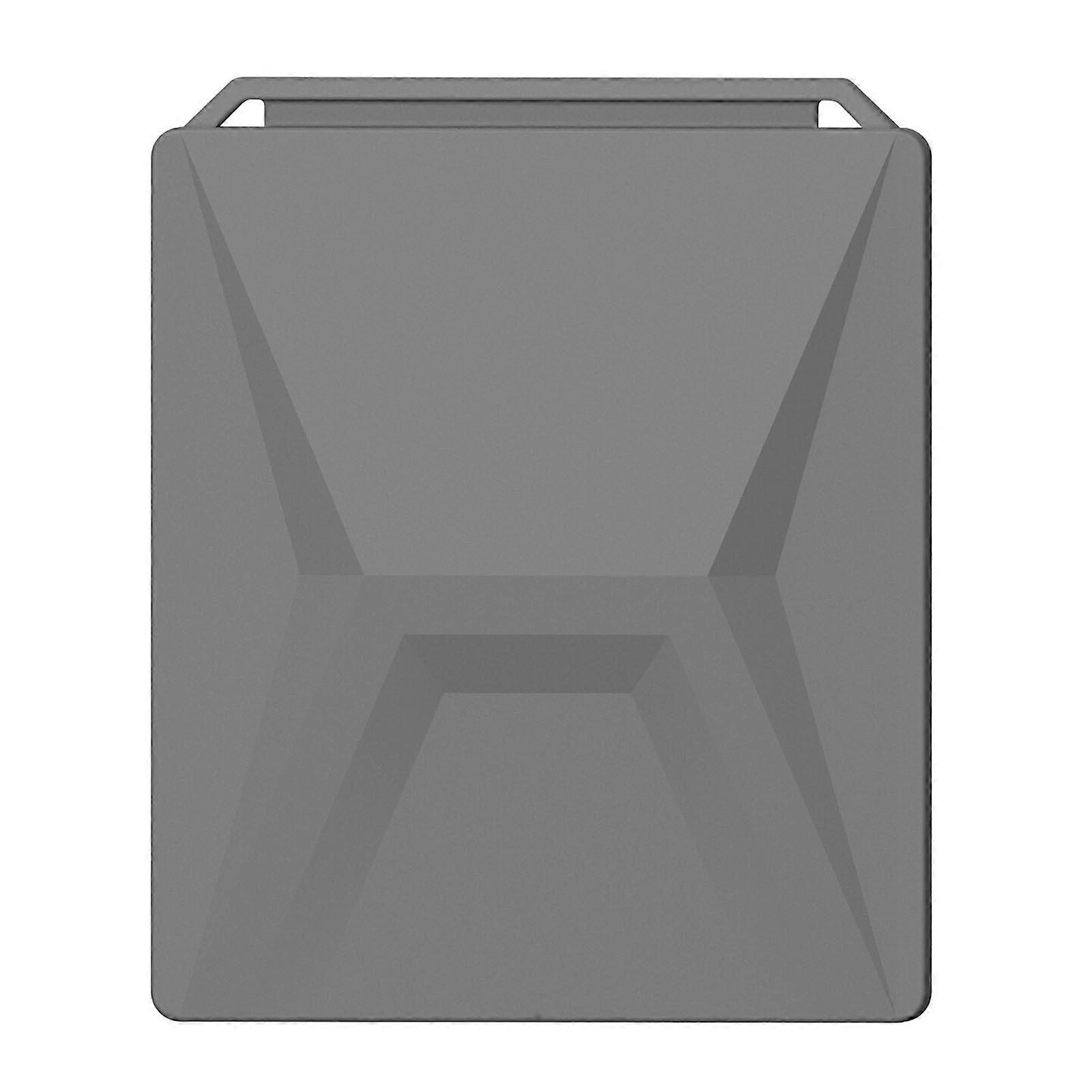 Gray Silicone Satellite Dish Protective Case - Shockproof, Rainproof, Easy Install