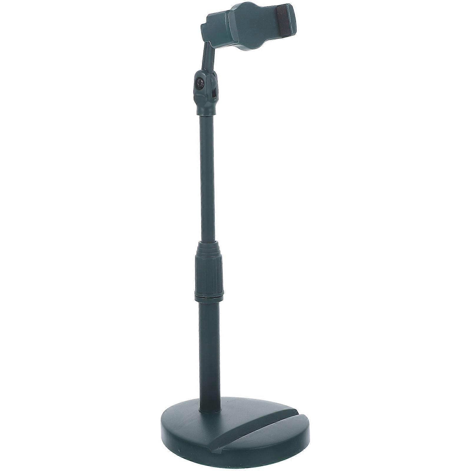Desktop Phone Stand Adjustable Phone Holder Shelf For Mobile Phone And Tablet Angle Adjustment Green Color 1Pack
