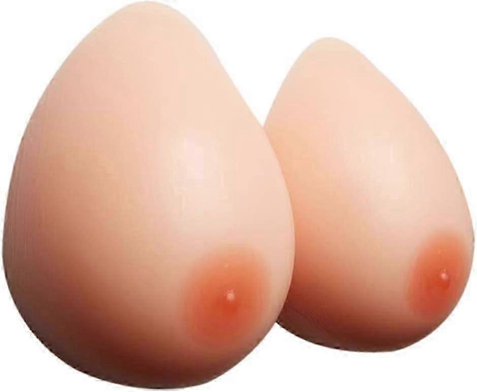 1 Pair Silicone Breast Forms Mastectomy Breast Prosthesis Mastectomy Inserts Bra
