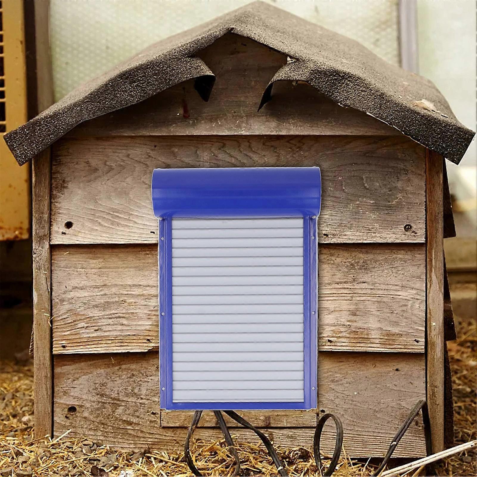 Battery Operated Automatic Chicken Coop Door Auto Chicken Coop Door Opener with Timer 100‑240V EU Plug 