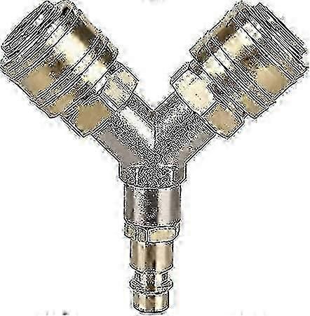 Zk-double Compressed Air Distributor, Compressed Air Switch With Two Connections, Compressed Air Con