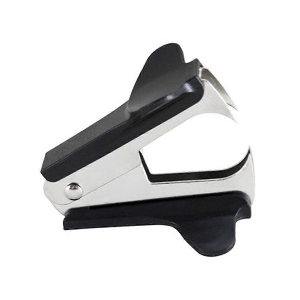 Handheld Staple Remover for Repair Use with Plastic Cap Black Portable and Safe to Use 6 Pieces