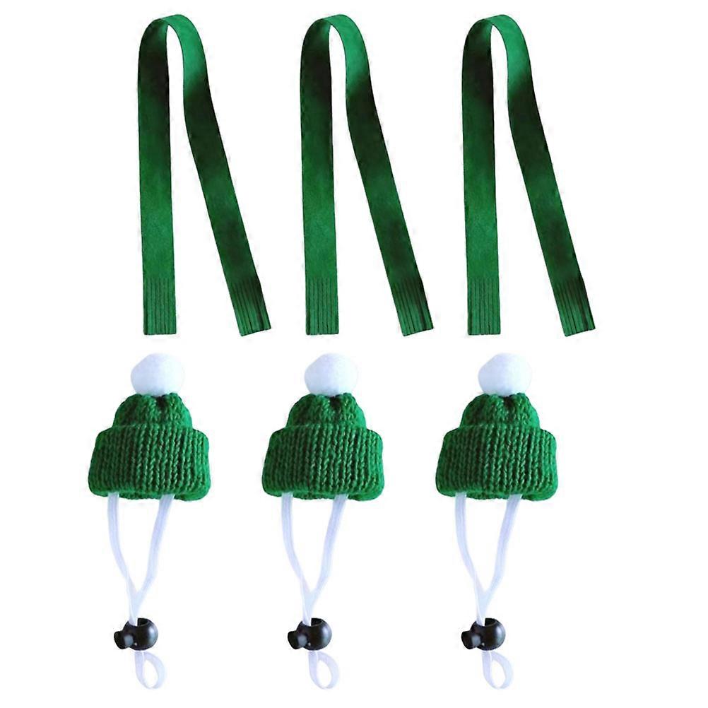 Cute Pet Hat Knitted Style Easter Guinea Pig Hamster Accessories 6Pcs