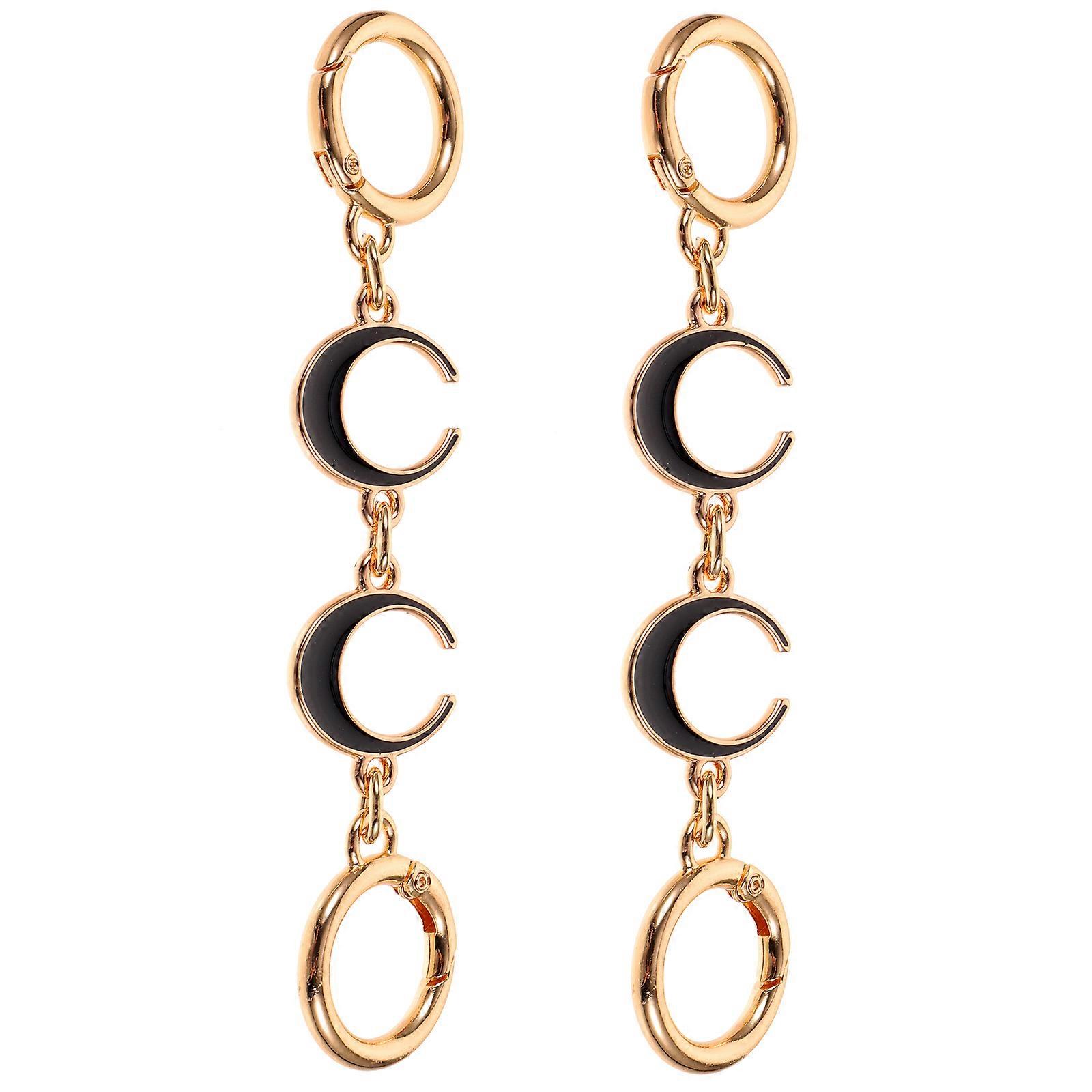 Purse Chain Replacement Alloy Bag Extender Circular Decorate Bag Various Occasions Handbag 2Pcs