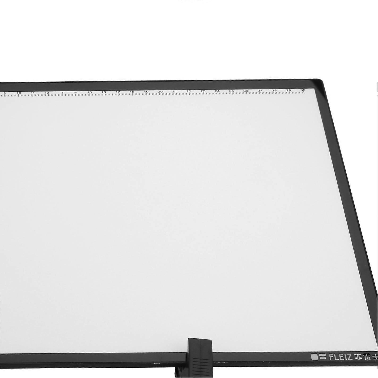 A4 LED Zeichenbrett Highlight Stil Dimmbar mit Halterung Clips Tasche Bleistifte Set