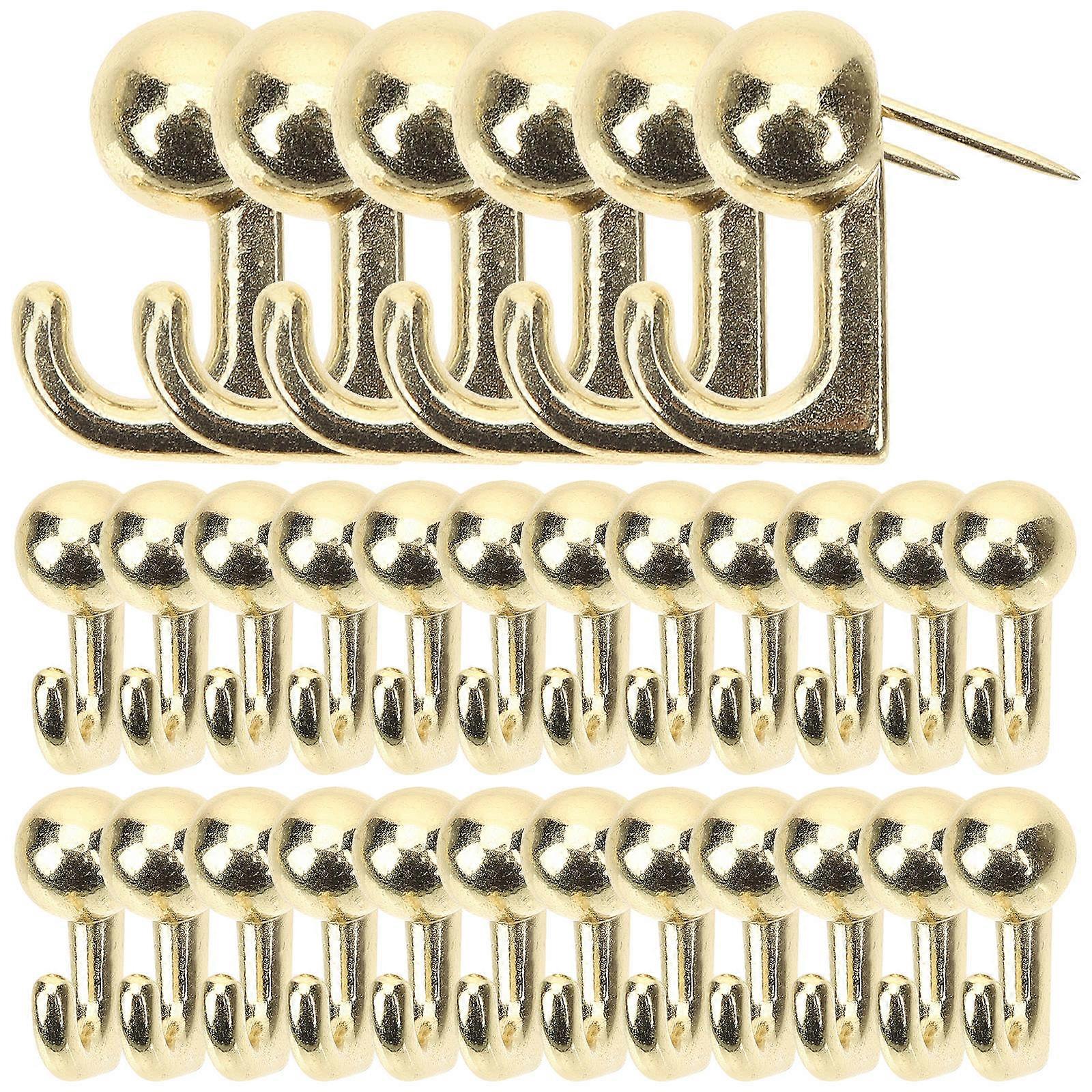 Picture Hooks For Hanging Thumbtacks For Hanging Round Head Securing Items Home Use Office Use 30Pcs