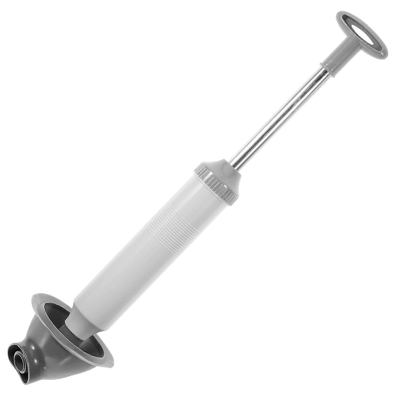 Vacuum Pump Plunger Strong High Pressure Dredging Cup Shape Plunger For Home Use Grey Odor Removal 1Set
