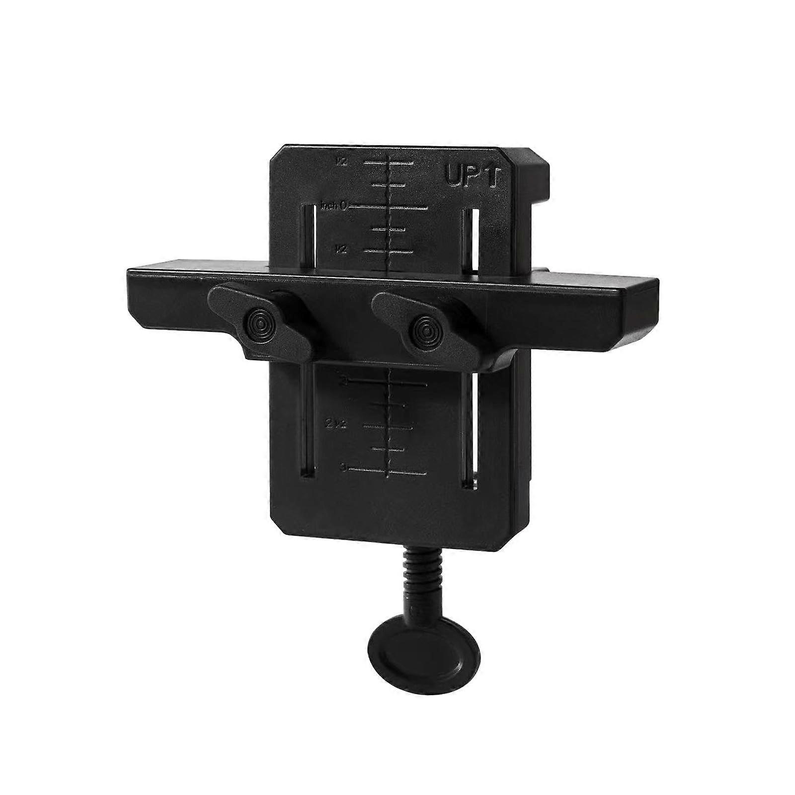 Device for cabinet hardware, door mounting device, positioner for the installation of kitchen and household cabinets, adjustable for