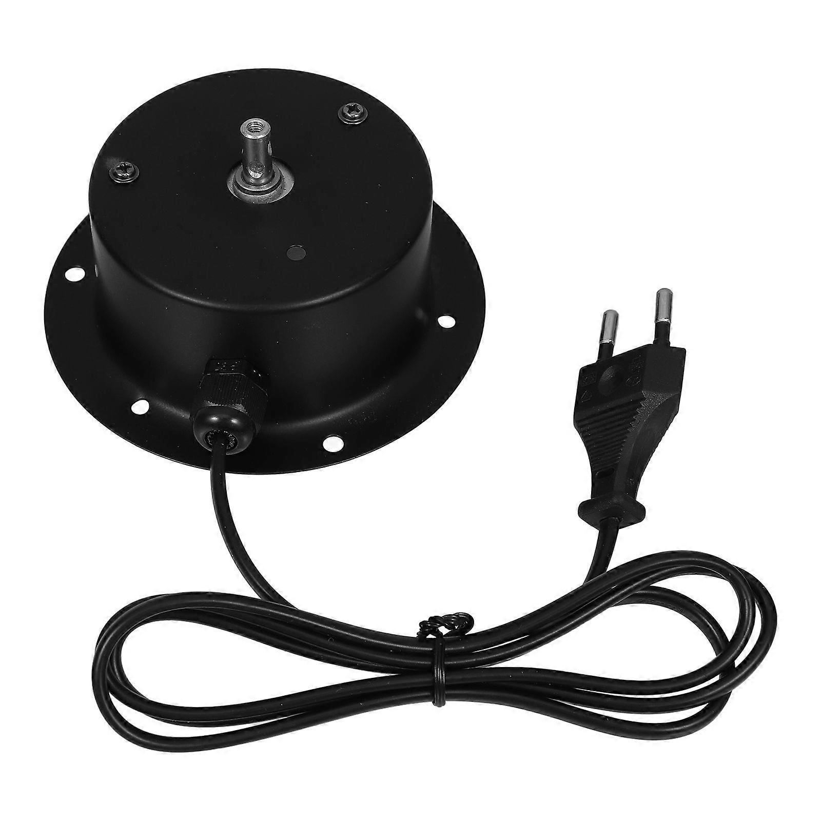 Mirror Ball Motor Stage Lighting Small Electric For Disco Ball Rotating Motor For Party Prop Mirror System(EU Plug)