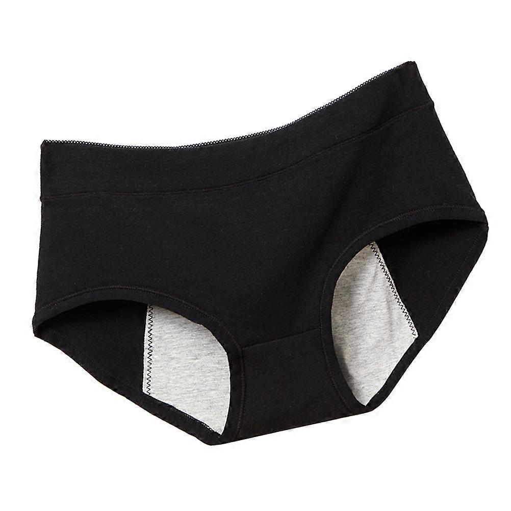 Female Physiological Pants Leak Proof Menstrual Women Underwear Period Panties Cotton Health Seamless Briefs in the Waist Size L