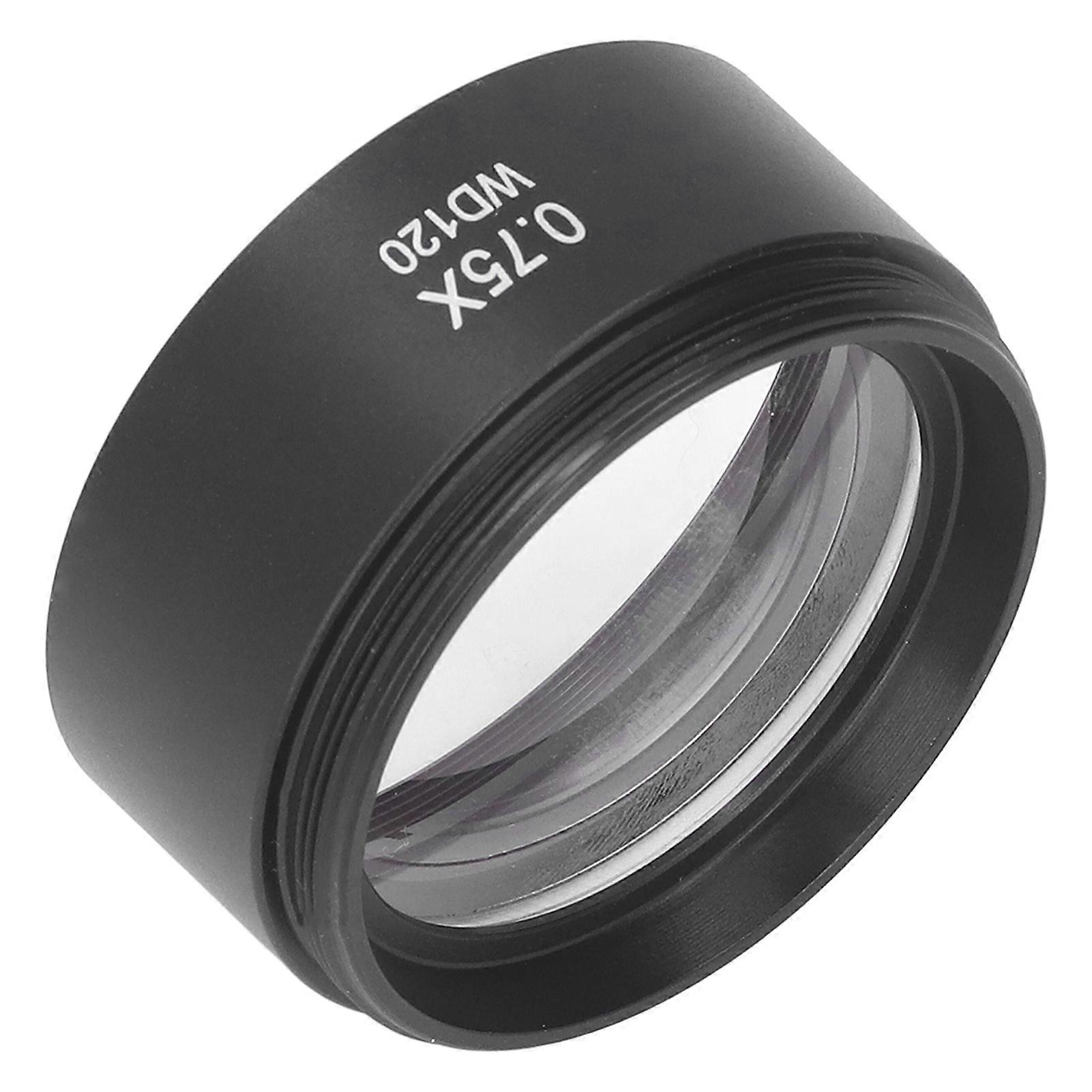Microscope Lens 0.75X 120mm Barlow Eyepiece M48 Interface Accessory for Replacement