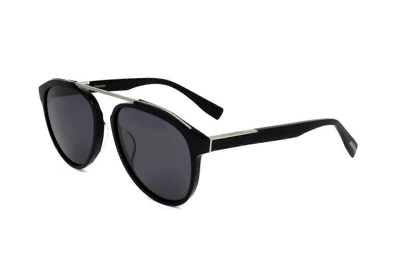 Sunglasses Trussardi STR332F 0703 BLACK 59/18/145 MAN