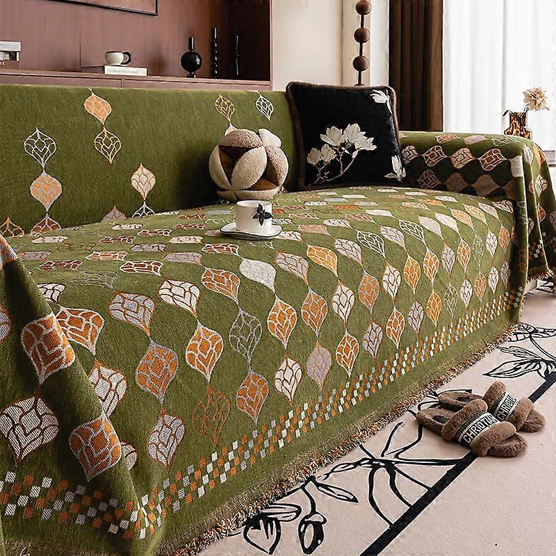Chenille sofa towel, full sofa cover, fabric blanket, prevents cats from scratching Ref: 4735