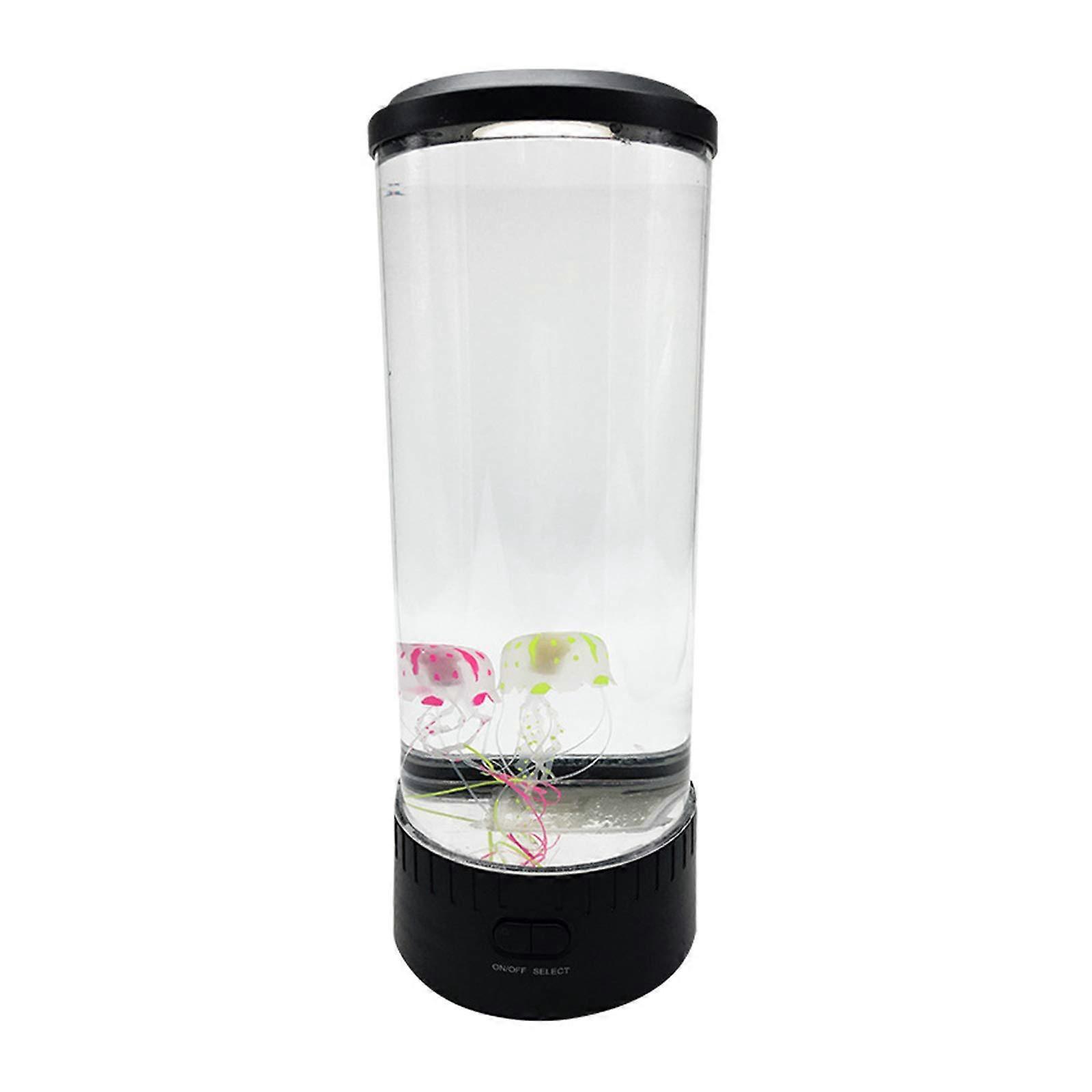 LED Jellyfish Night Light USB Powered Color Changing Desk Lamp For Kids