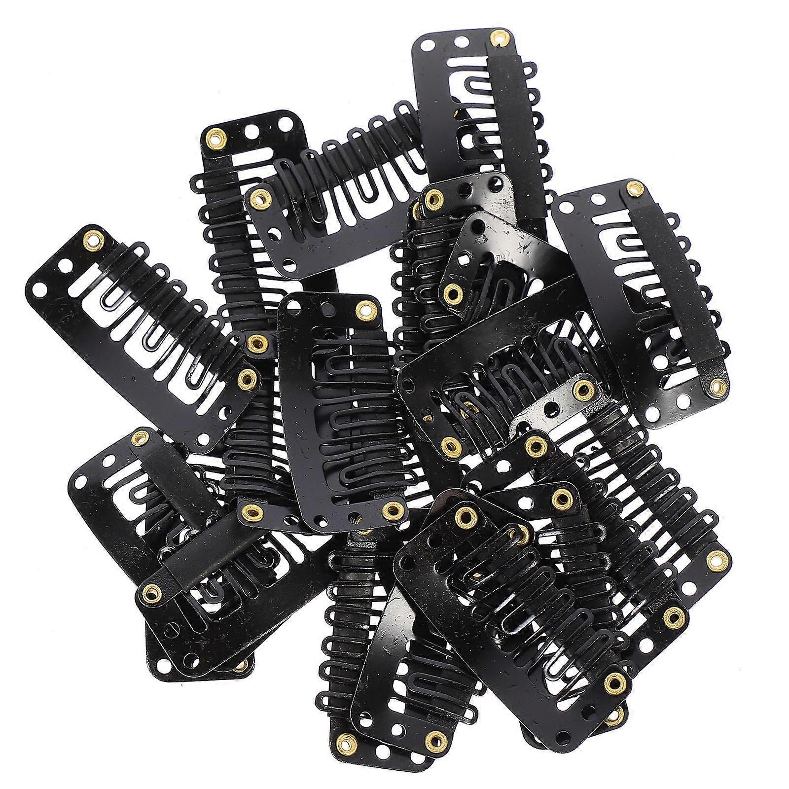 Secure Wig Making Clips 60Pcs U-Shape Hair Clips For Extensions Durable Solution For Hair Professionals And Beginners Outdoor Use