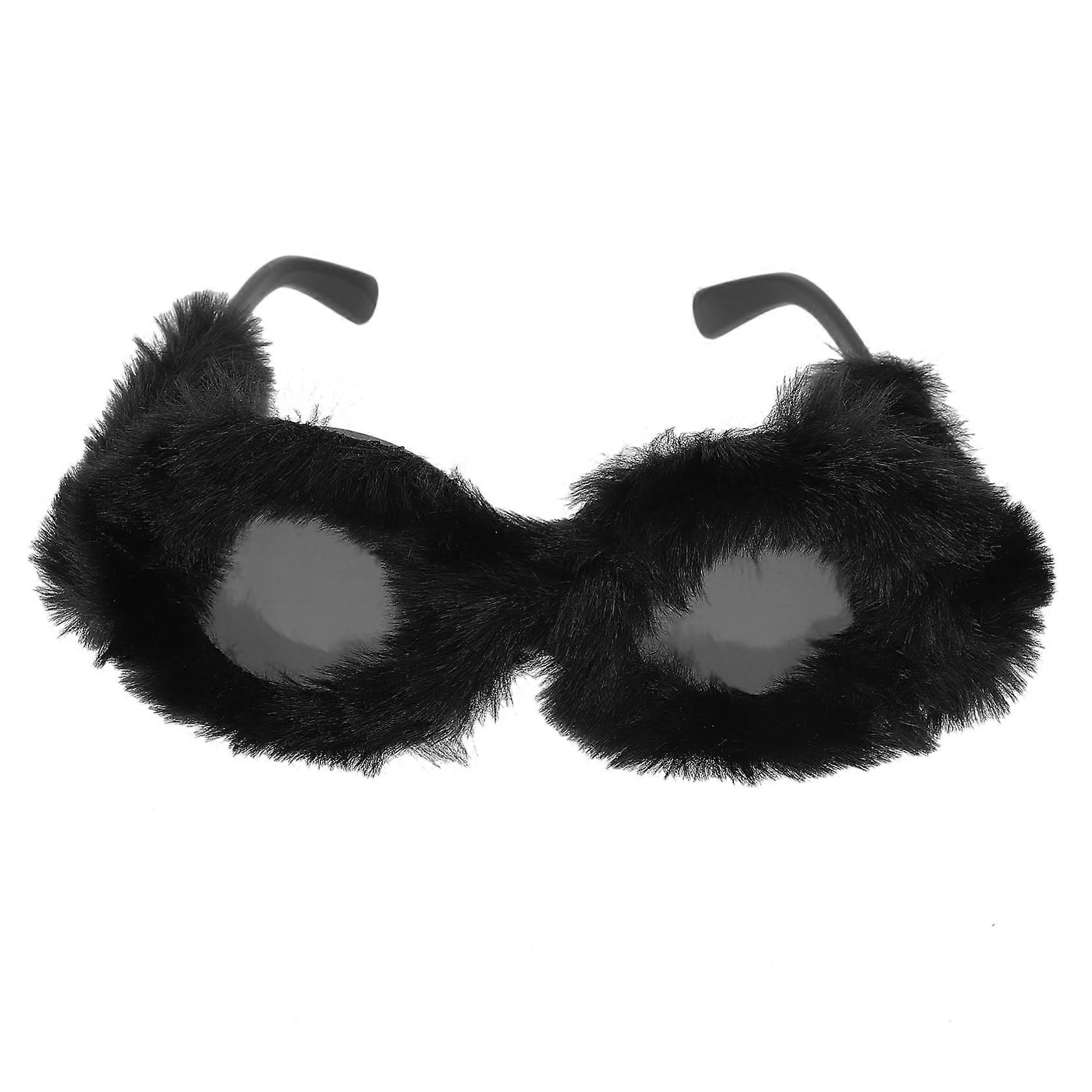 Plush Design Glasses Set for Photo Parties - Colorful Fun Accessories for Celebrations and Events with Family and Friends