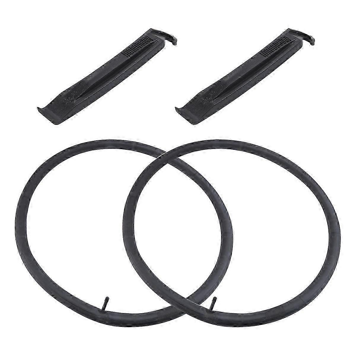 2PCS Bike Tubes for 26 Inch x 1.75/1.95/2.10/2.125 Bike Tire, Bike Inner Tube with Schrader Valve Bi