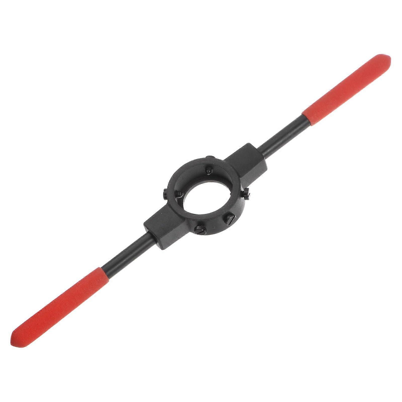 Die Handle Wrench for M12-M14 Metric and 1/2"-3/4"-16" UNC/UNF with 38mm OD Round Die and 14mm Die Holder