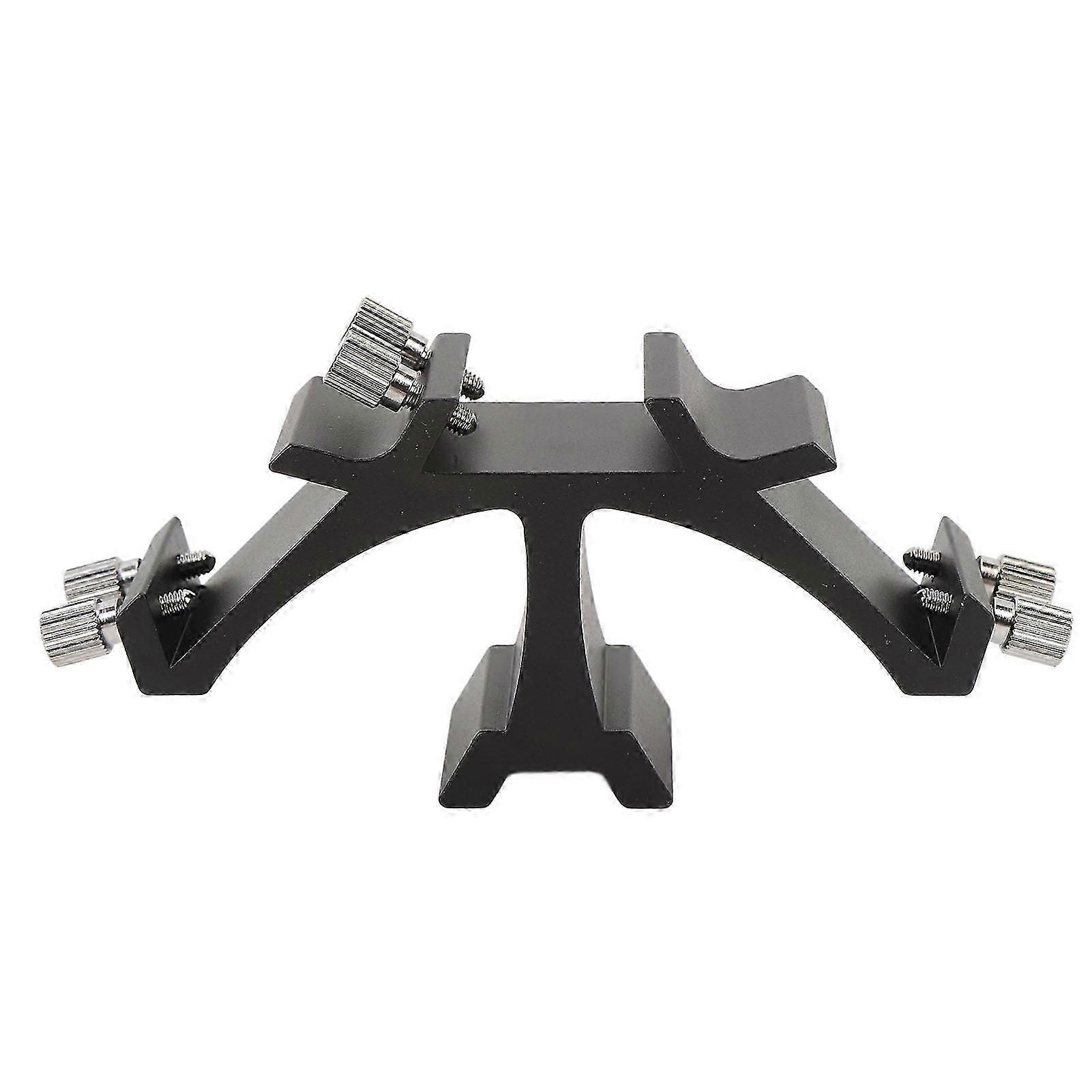 Astronomical Telescope Fixed Slots Rack Black 3 Slots Full Metal Dovetail Mounting Bracket Base Triple Finder Scope Mount Bracket