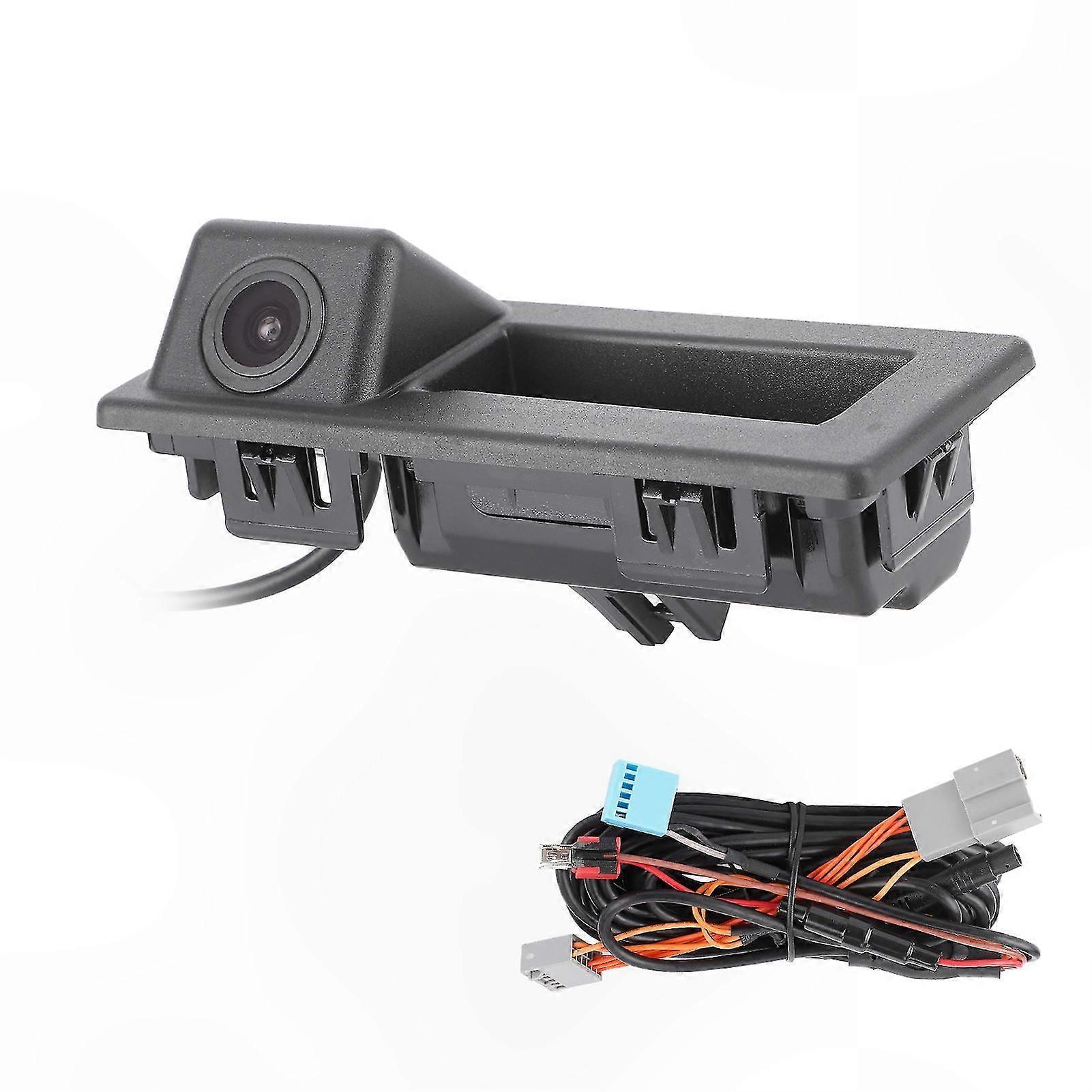 Car Rear View Camera Trunk Handle with Dynamic Trajectory for A4 A3 A4L Q3 S3 Q4 Models