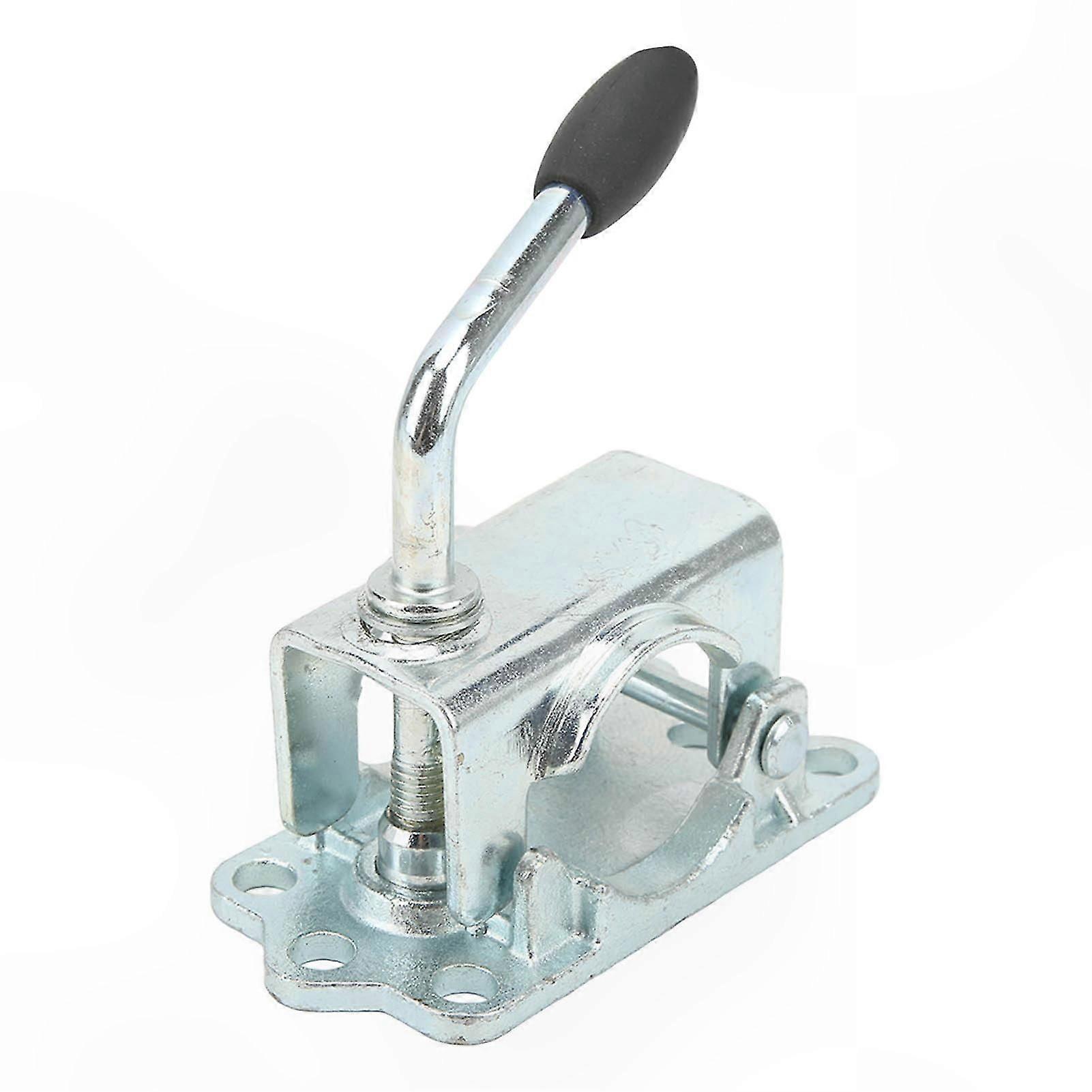 Galvanized Iron Wheel Prop Stand for 48mm Pipe Diameter