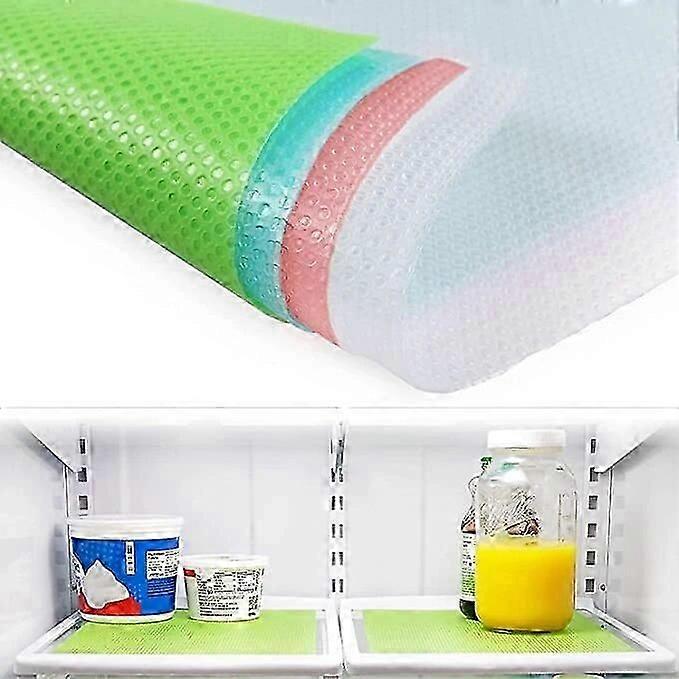 4pcs Refrigerator Pad Antifouling Refrigerator Liners Washable Mildew