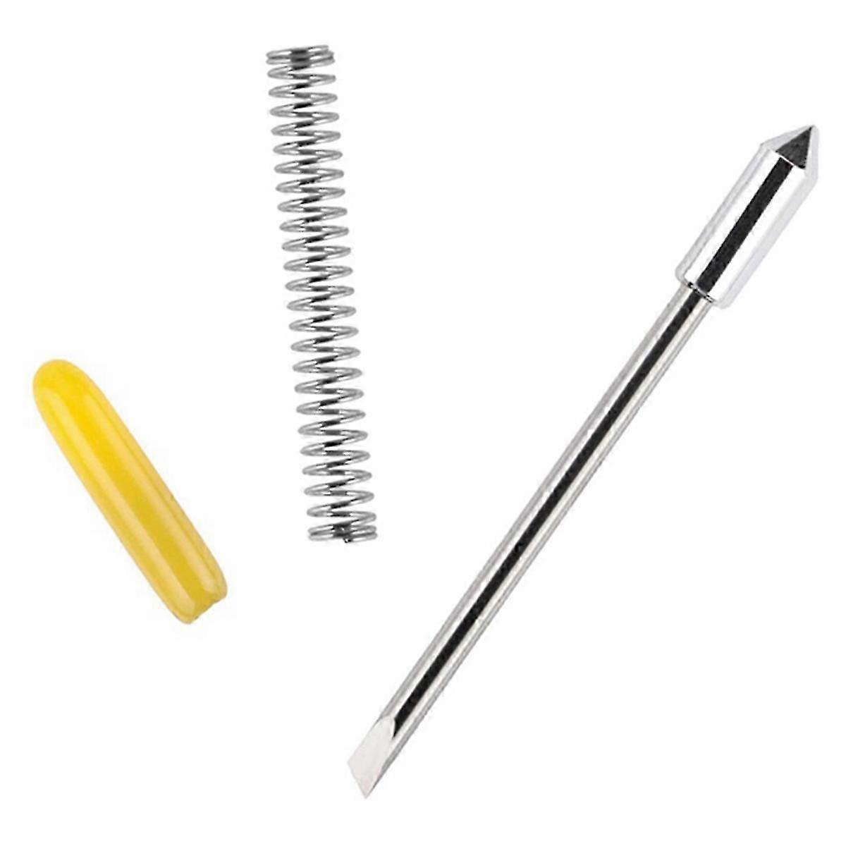 Suporte de plotter Silhouette Cameo Graphtec CB09 & CB09U com conjunto de lâminas de corte de vinil de 60 graus de 20 peças