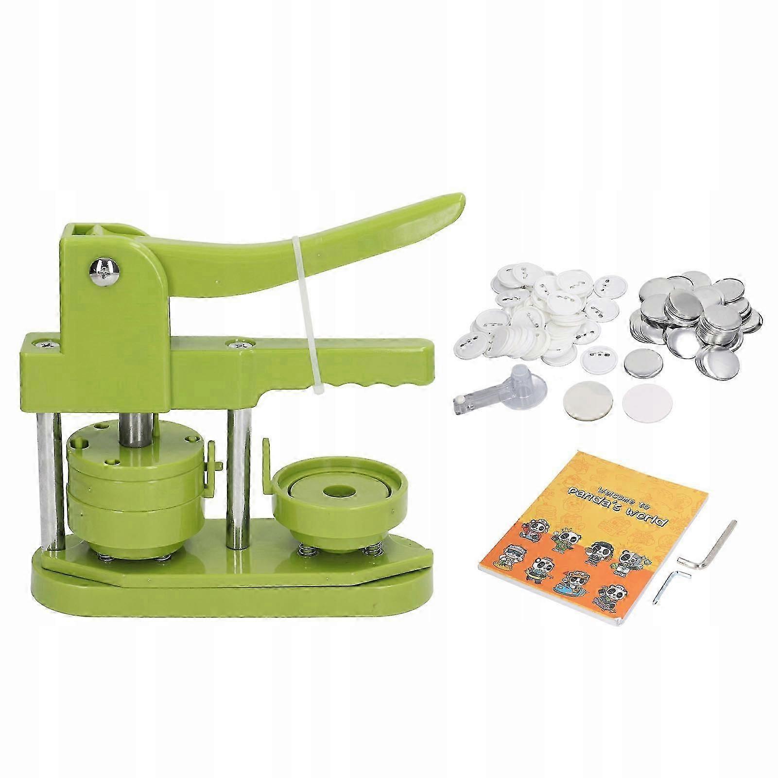 Button Making Machine 100 Sets Diy Badges Ironing Machine