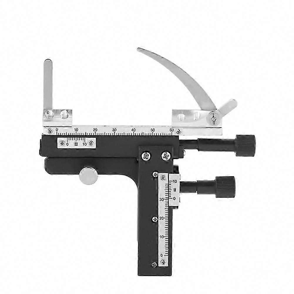 Microscope Mechanical Stage, Professional Attachable Stage with Caliper & Scale for Precision Work