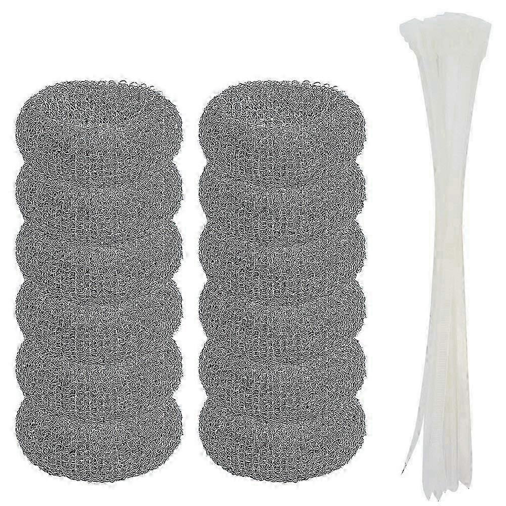 12-Piece Washing Machine Filter Kit with Durable Mesh Design for Efficient Lint Removal