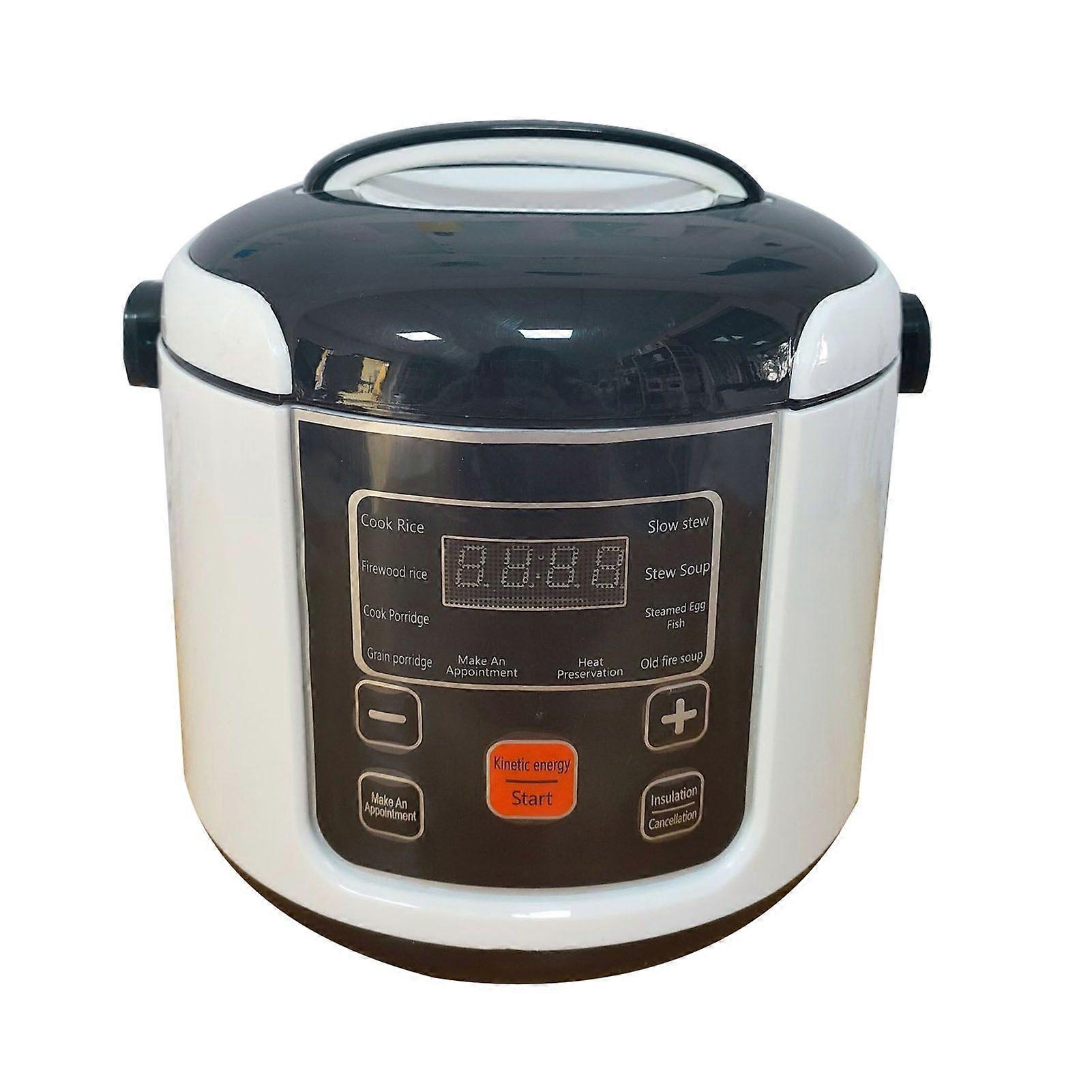 Mini Rice Cooker 2L Small Electric Rice Cooker Travel Rice Cooker Keep Warm Function Suitable For 24 People 24V
