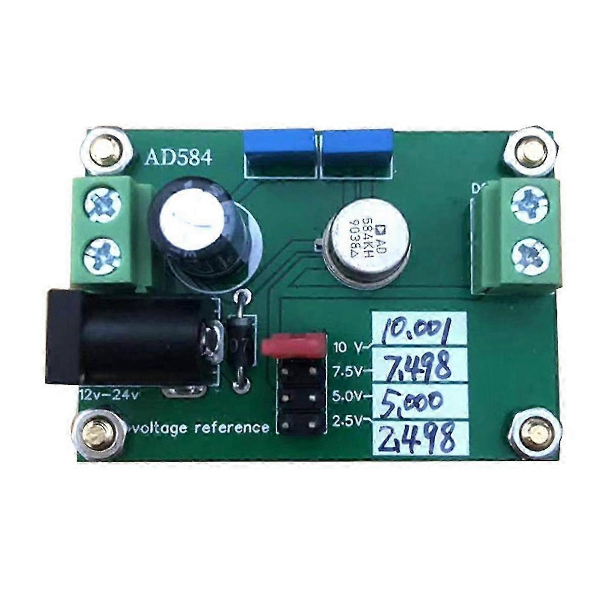 Optimized AD584 Reference Voltage Source: 10V AD584KH Board Calibration for Multimeter Volta