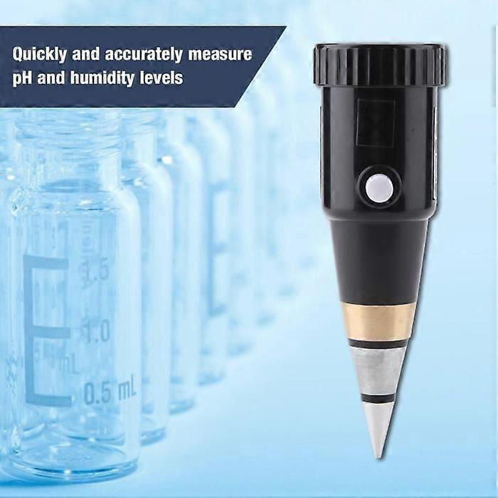 Soil TesterJectse VT-05 3~8 pH Range 1~8 Moisture PH Soil Meter PH Soil Tester PH Hygrometer for Vineyards,