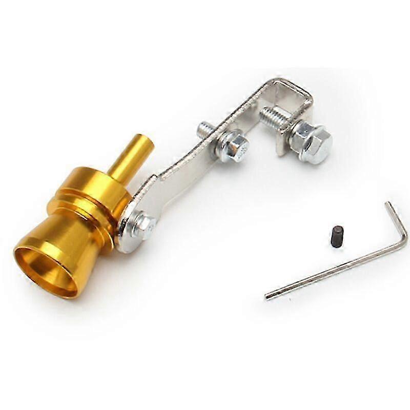 2025 Latest Model  Auto Parts Car Modified Exhaust Pipe, Motorcycle Turbo Sound Generator (Gold,
