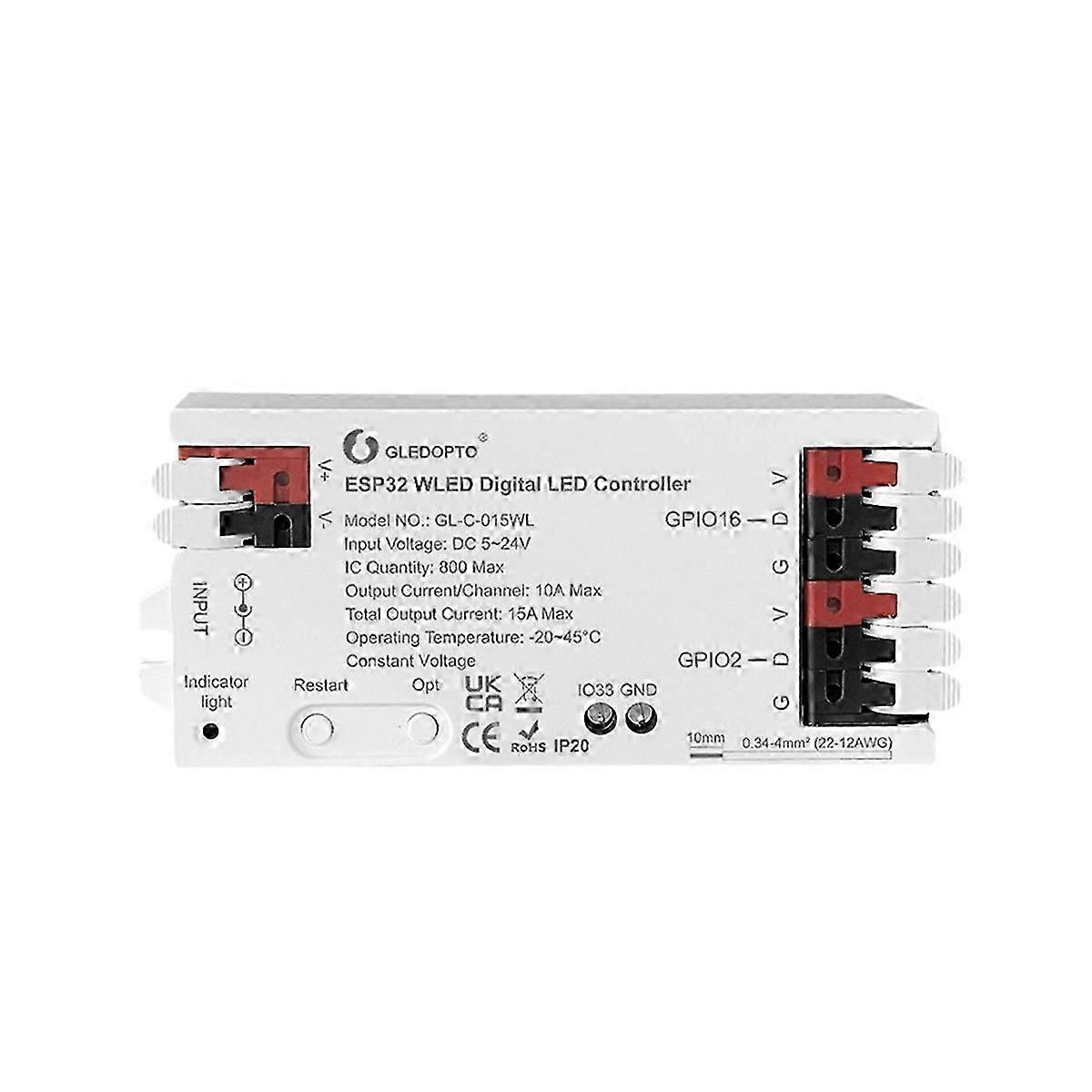 WLED ESP32 Colorful RGB RGBW Controller B