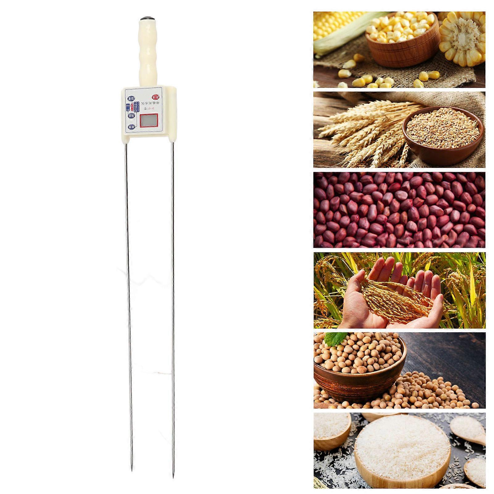 Grain Moisture Meter M, Multifunctional LED Display, Quick Measure