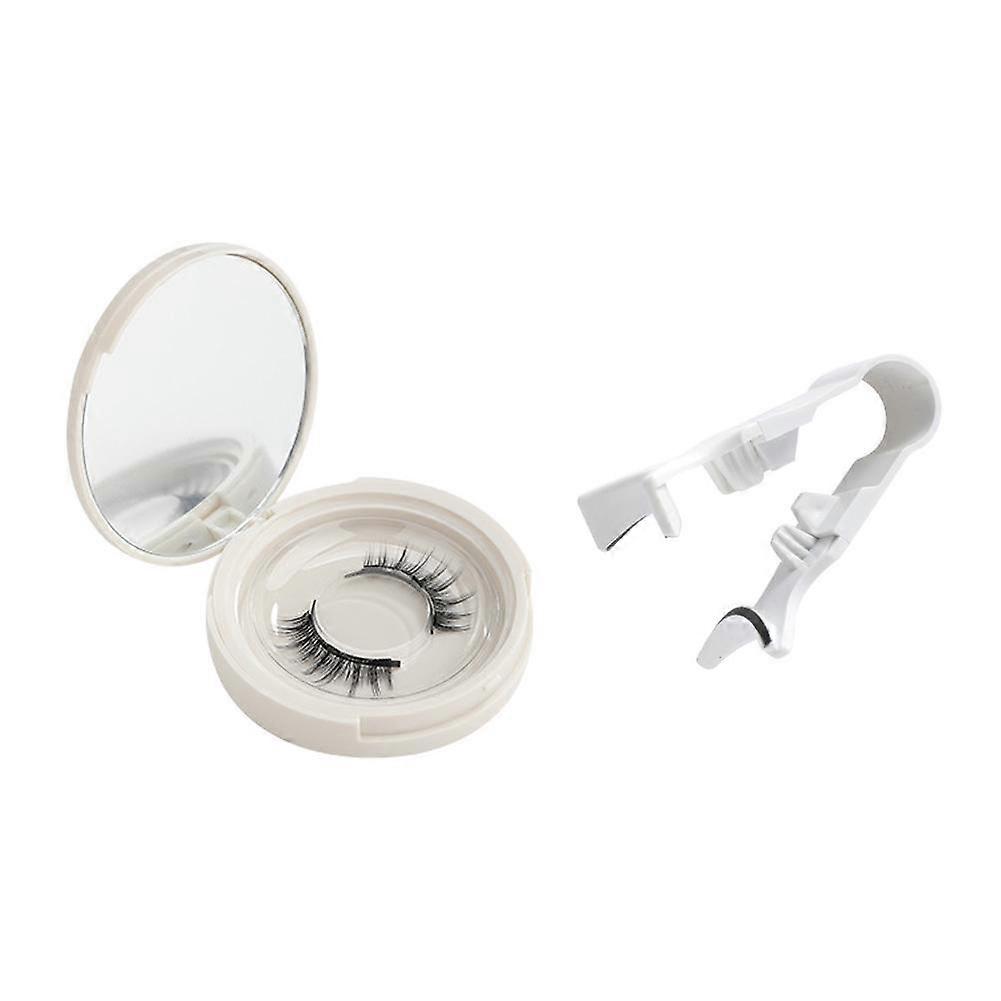 3D Magnetic False Eyelashes With Clip For Make up Natural Lash 1 Pair