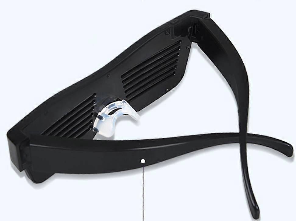 LED Mobile Phone DIY Bluetooth APP Luminous Glasses Cheer Editable Dynamic Magic Glasses